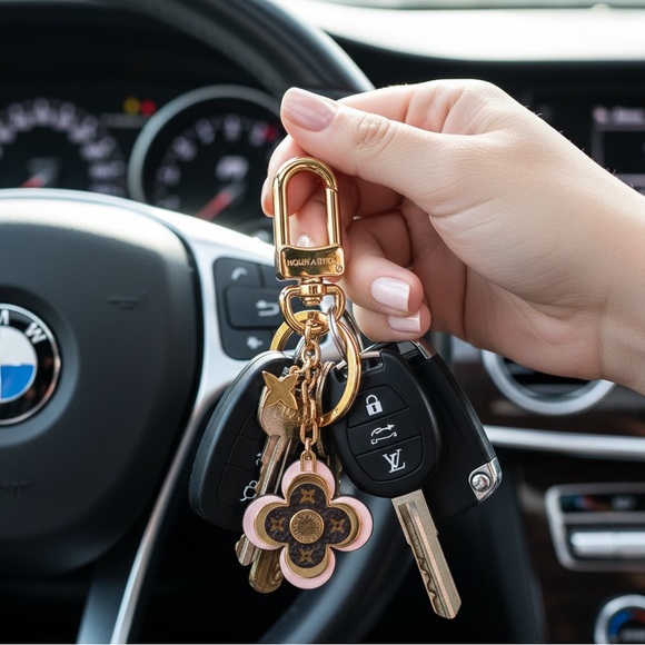 Louis Vuitton Blooming Flowers BB Bag Charm/Key Holder - Picture 5 of 11